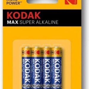 KODAK Pil AAx4 Max Super ALKALINE
