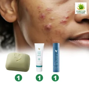 Bouton et Tâche au visage